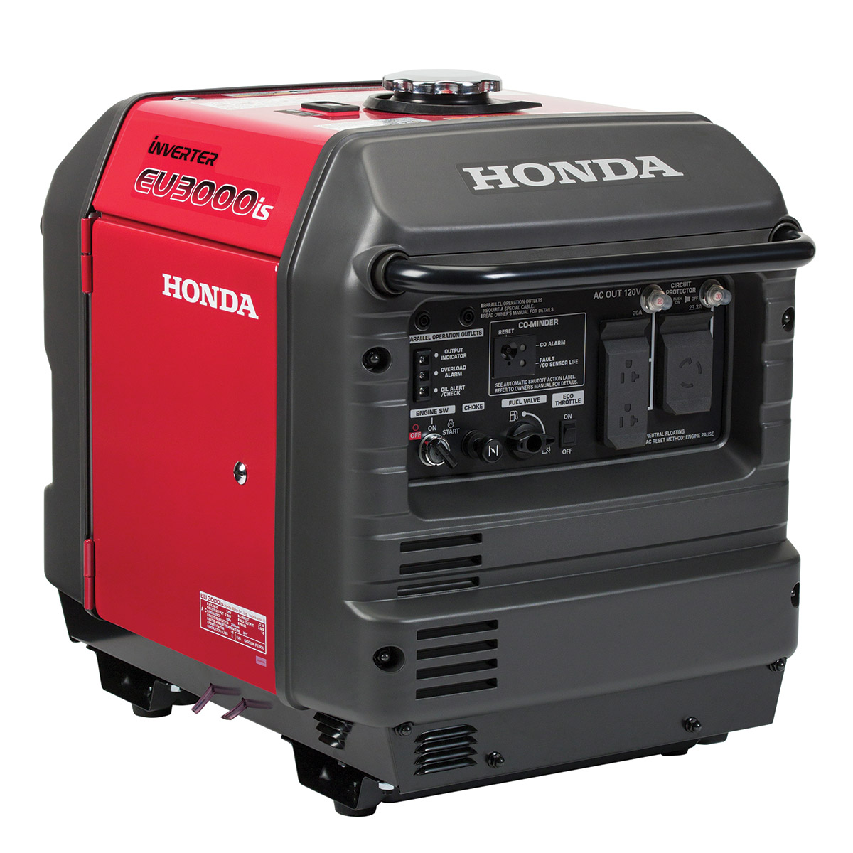 2 Honda Eu3000Is Generator