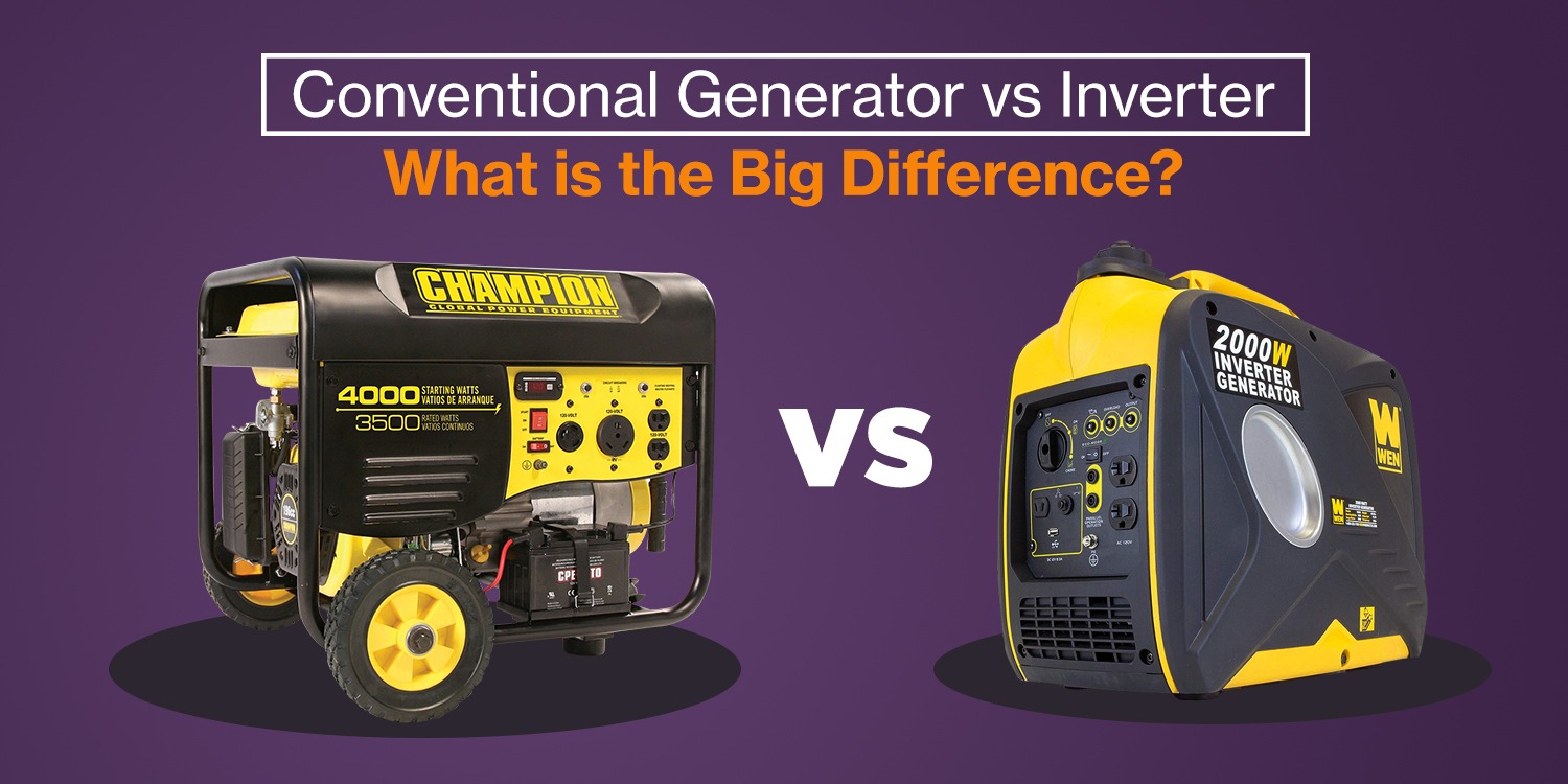 Generator Vs Inverter - Comparison 