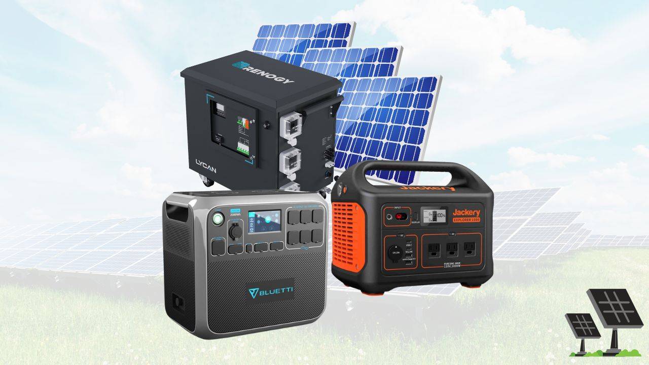 Types Of Solar Generators