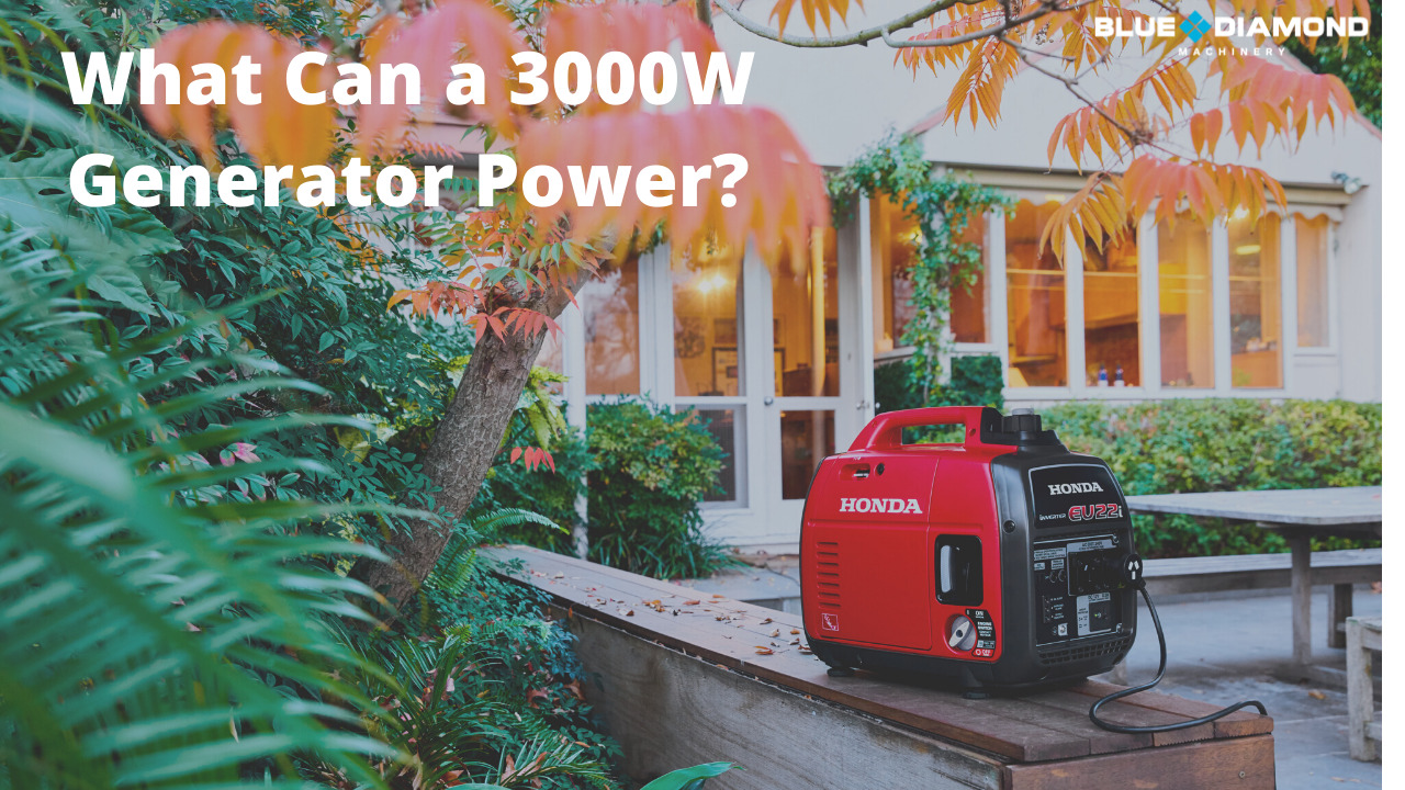 What Can A 3000 Watt Generator Run?